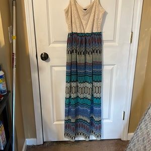 Bohemian maxi dress